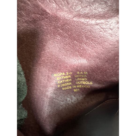 Steve Madden Troopa Combat Boots Black Leather Women US 8.5 Lace Zip Closure - Picture 9 of 9